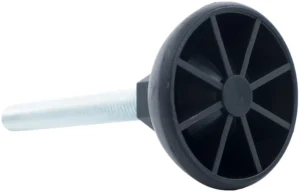 Опора резьбовая ОРШ49-10х125 шарнирная,черная