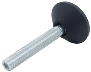 Опора шарнирная с шестигранником черная 30ШМ8-47ШГЧН