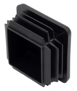 Заглушка квадратная для труб 40х40 мм, графитовый серый