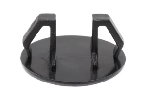 Заглушка пластиковая под отверстие Ø17,5-22 ультратонкая шляпка Ø25мм серая TFLH18,4