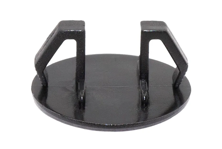 Заглушка пластиковая под отверстие Ø17,5-22 ультратонкая шляпка Ø25мм белая TFLH18,4