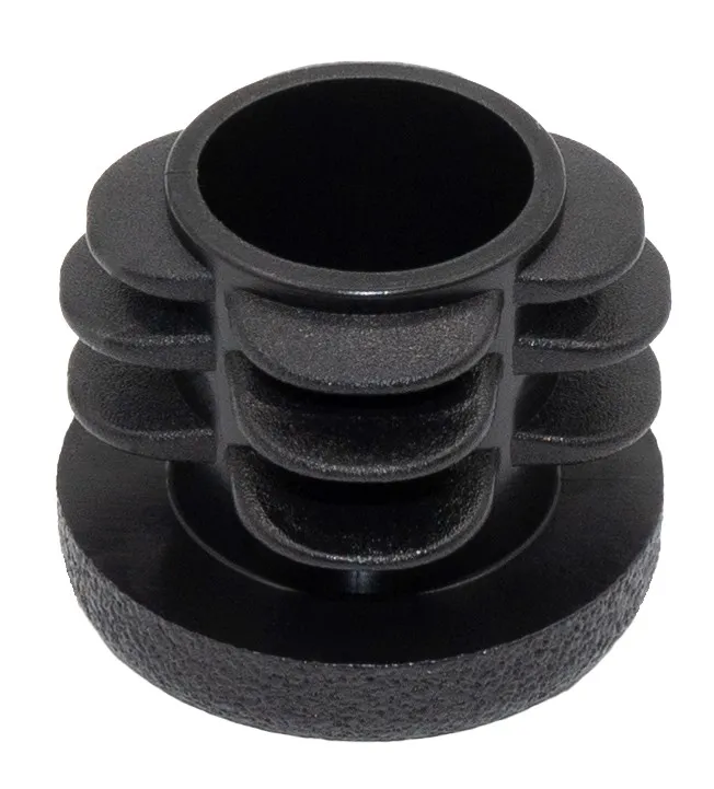 Заглушка для труб Ø22 мм, внутренняя, черная