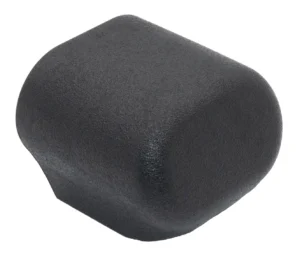 Опора наконечник пласт. для труб овальн. сеч. 30х50 мм, желто-зеленый трав. RAL6018