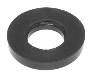Шайба пластиковая круглая Ø8, наружный Ø20, высота 2.8 мм, цвет черный