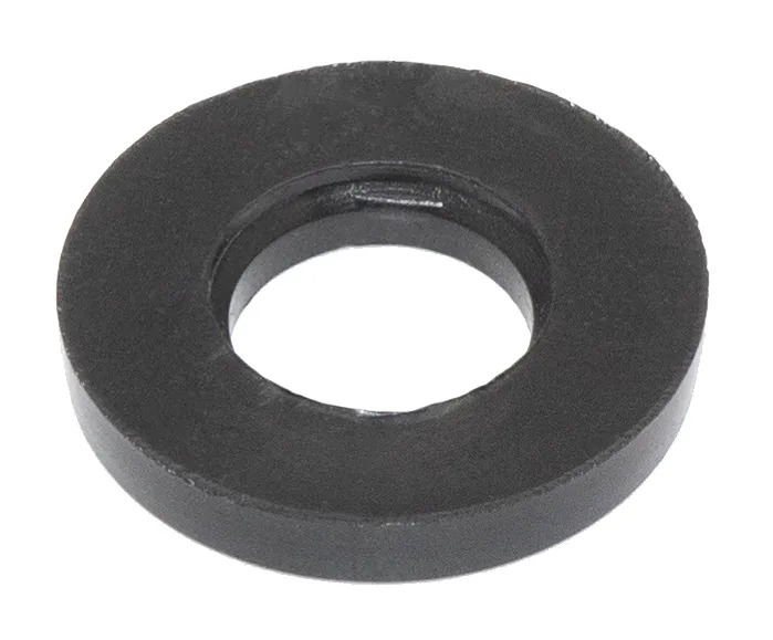 Шайба пластиковая круглая Ø8, наружный Ø20, высота 2.8 мм, цвет черный