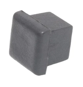 Заглушка для труб квадратного сечения 10х10 мм, черная