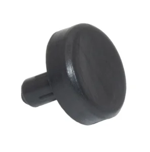 Подпятник круглый, основание d 15 мм, под отверстие d 5 мм, белый