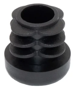 Заглушка НОВАЯ круглая Ø16 мм для труб стенкой 0,8-2 мм, практичная, черная