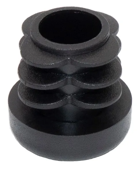 Заглушка НОВАЯ круглая Ø16 мм для труб стенкой 0,8-2 мм, практичная, серая