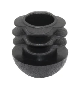 Заглушка НОВАЯ круглая Ø16 мм, сферическая для труб стенкой 0,8-2 мм, серая