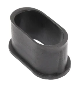 Втулка переходник для овальных труб 15х30 в 20х40, черный