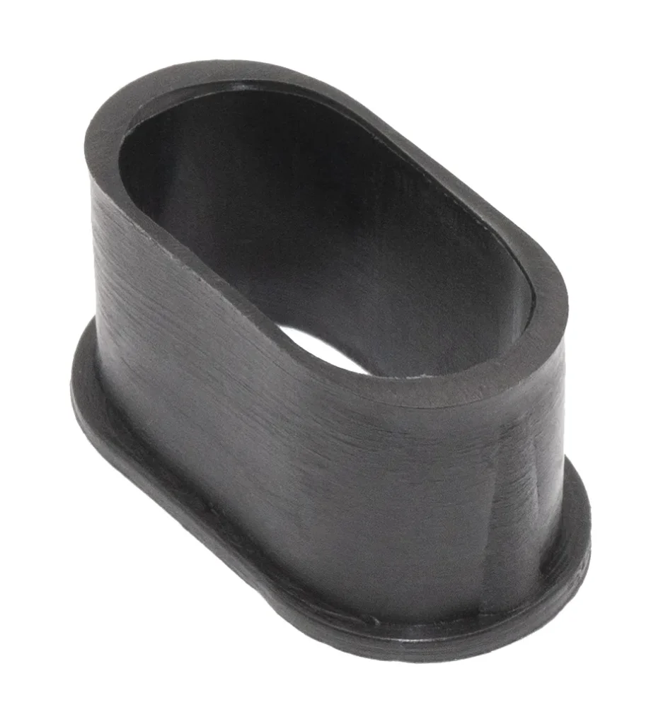 Втулка переходник для овальных труб 15х30 в 20х40, черный