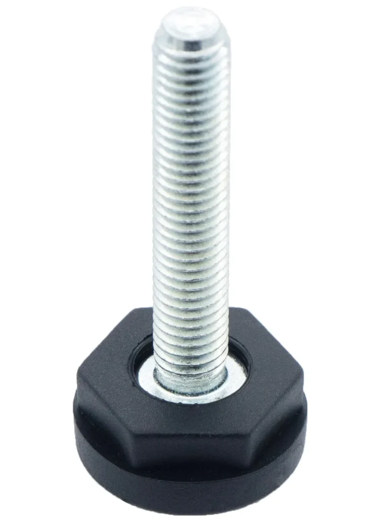 Опора резьбовая ОР25-8х40 под ключ, черная