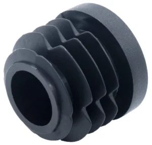 Заглушка с резьбой d 32мм,ЗР 32М10, черная