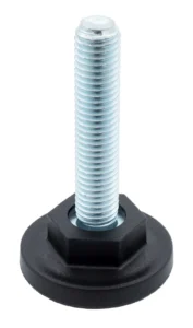 Опора резьбовая ОРУ43-12х40 усиленная под ключ, черная