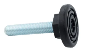 Опора резьбовая ОРУ43-12х40 усиленная под ключ, черная