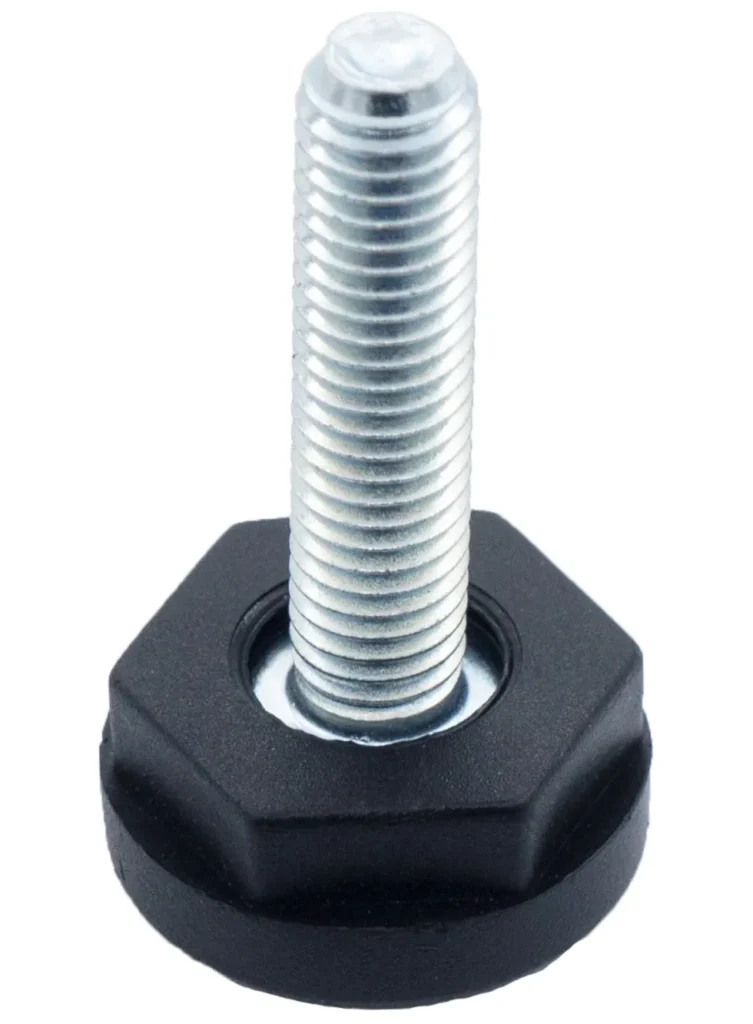 Опора резьбовая ОР25-8х30 под ключ, серая