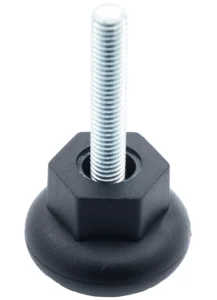 Опора резьбовая ОР38-8х50 под ключ,черная