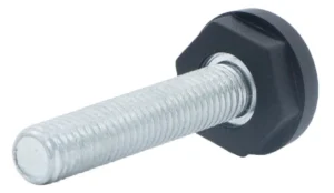 Опора резьбовая ОР25-10х55 под ключ, черная