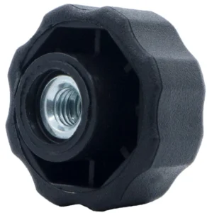 Барашек 25мм,М5 (комплект),черный