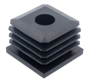 Заглушка с резьбой ЗР 50-50М10, серая