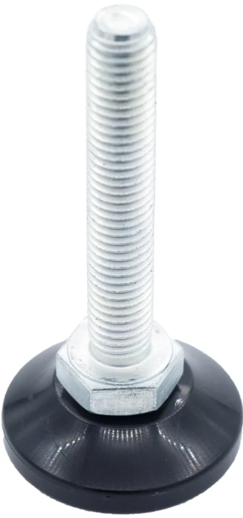 Опора резьбовая ОР37-10х60 поворотно-шарнирная, черная