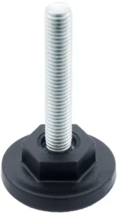 Опора резьбовая ОРУ43-10х60 усиленная под ключ, черная