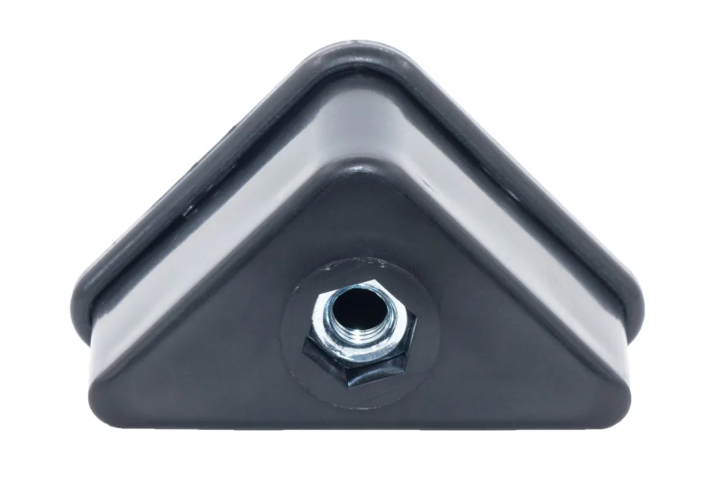 Заглушка угловая с резьбой ЗУ 40-8, черная