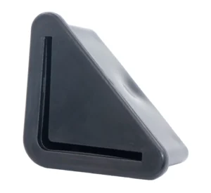 Заглушка угловая с резьбой ЗУ 40-8, серая