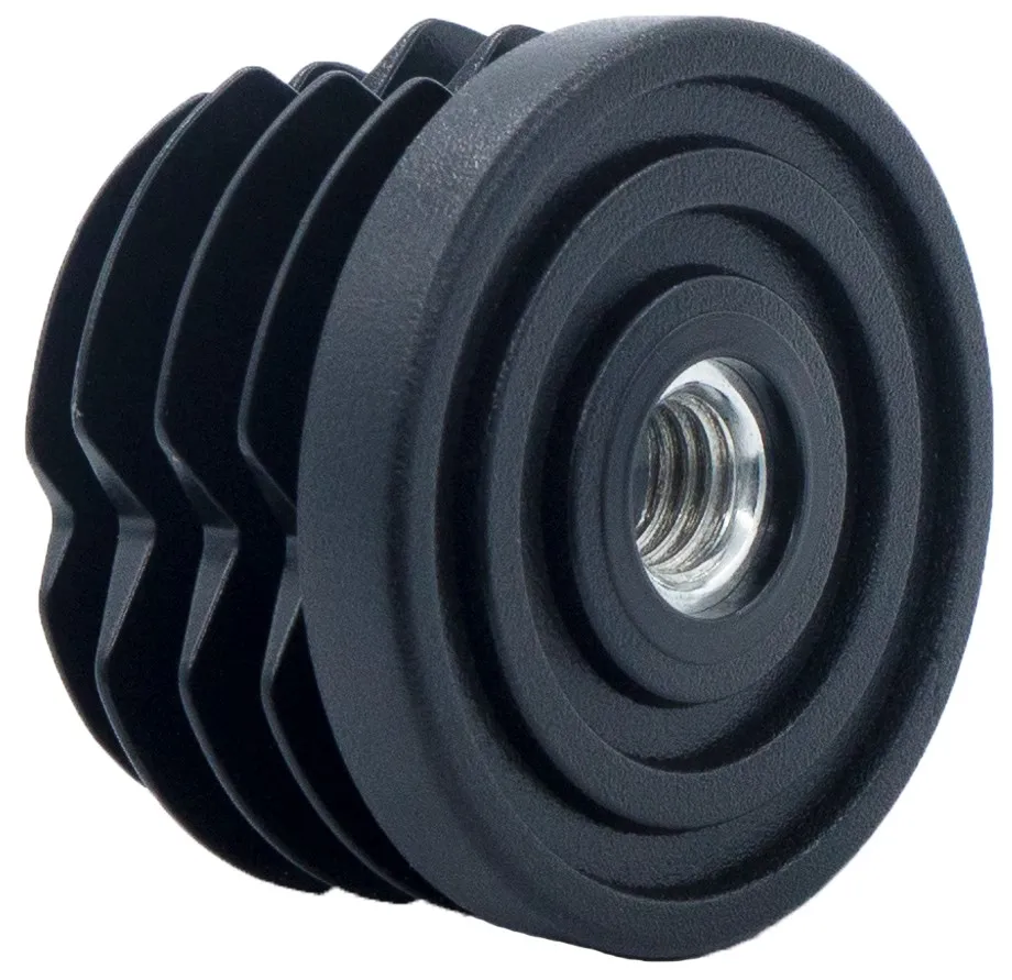 Заглушка с резьбой ЗР 40М8, белая