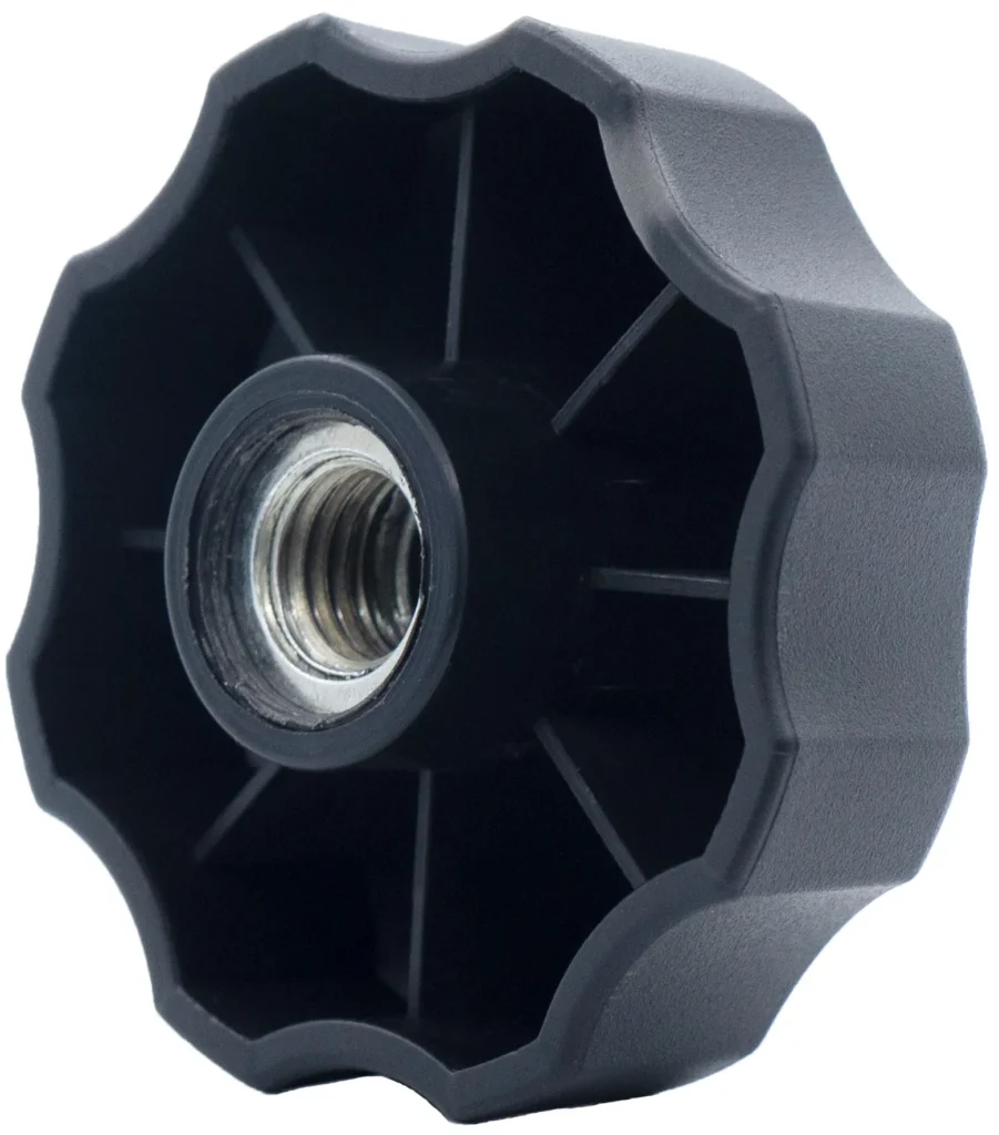 Барашек 60мм,М12, черный