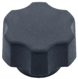 Барашек 21мм,М6 (комплект с гайкой) белый