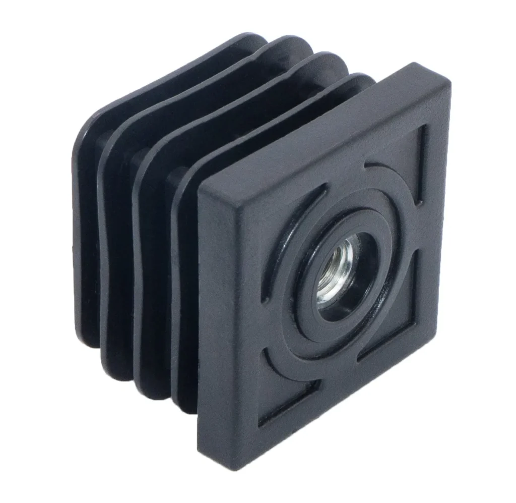 Заглушка с резьбой ЗР 40-40М8, белая