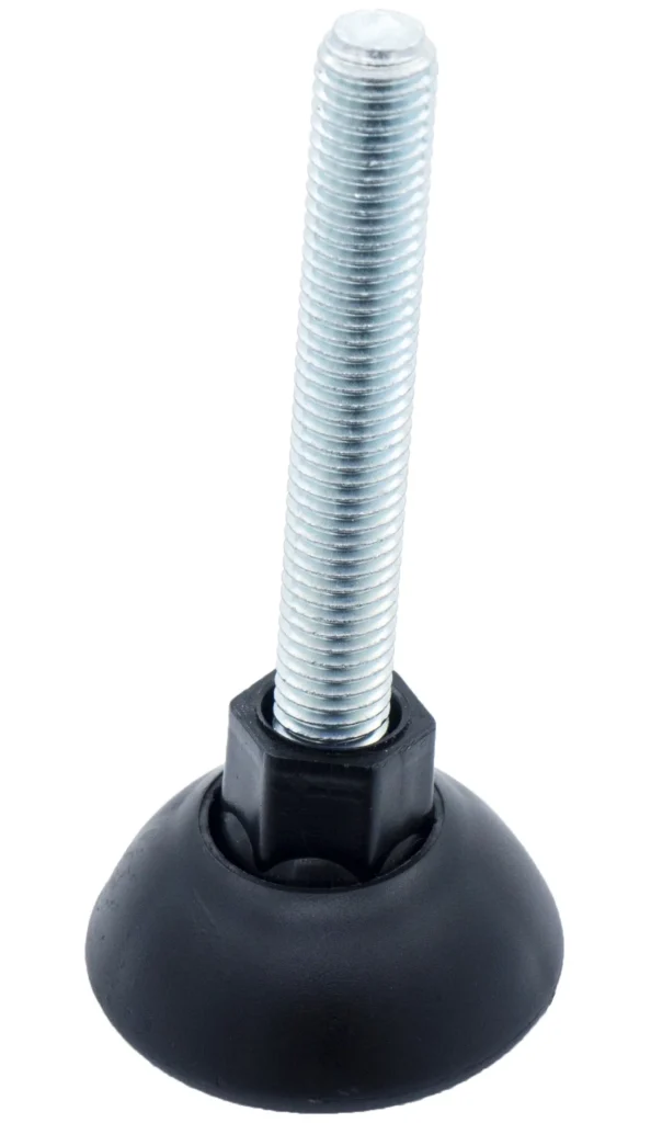 Опора резьбовая ОРШ49-12х75 шарнирная, серая