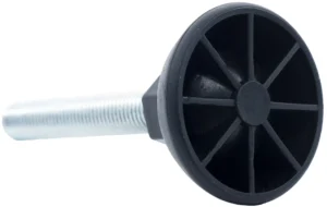 Опора резьбовая ОРШ49-12х75 шарнирная, черная