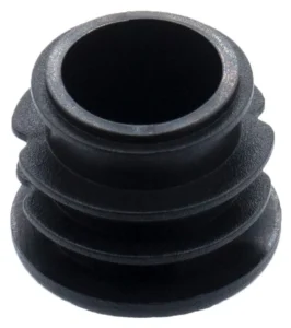 Заглушка для труб Ø25 мм, внутрення, полусферическая, черная