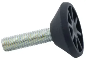 Опора резьбовая ОР30-8х25 декоративная, черная