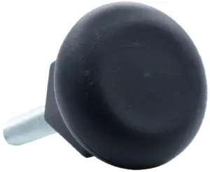 Опора резьбовая ОР38-8х55 под ключ,черная