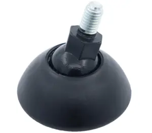 Опора резьбовая ОРШ49-8х20 шарнирная,черная