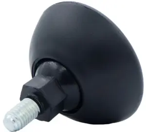 Опора резьбовая ОРШ49-8х20 шарнирная,черная