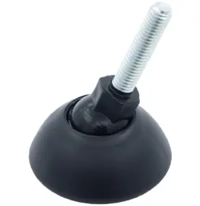 Опора резьбовая ОРШ49-8х40 шарнирная, черная