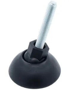 Опора резьбовая ОРШ49-8х75 шарнирная, черная