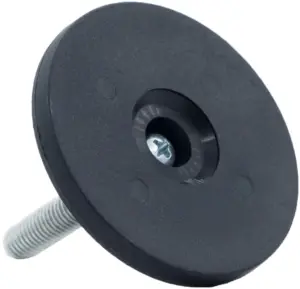 Опора резьбовая ОР60-8х45 поворотно-шарнирная, черная