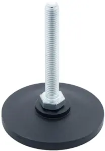 Опора резьбовая ОР60-8х60 поворотно-шарнирная, черная