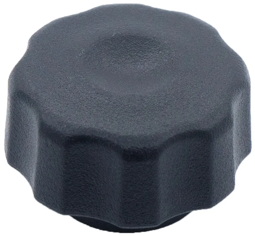 Барашек 25мм, М6 (комплект), с 2 гайками, черный