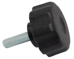 Фиксатор d25мм,М5х90,черный