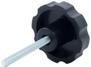 Фиксатор d50мм, М6х75, черный