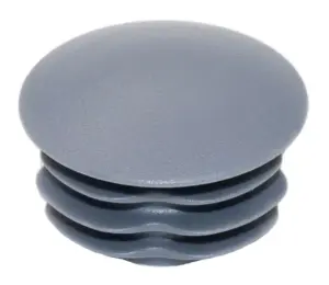 Заглушка для труб Ø25 мм, внутрення, черная