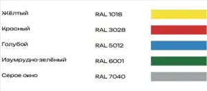 Комплект Plywood спинка, сиденье 330, цвет Жёлтый