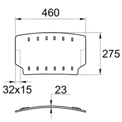Комплект спинки и сиденья Sigma васильковый